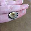 💍✨ Chunky Crystal Power Rings – Sterling Silver Plated ✨💍 - 37- Size 8 - Jewelry