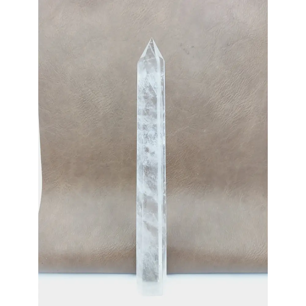 🤍✨ Clear Quartz Tower – Gorgeous Clarity and Amplifying Energy 🗼 - 5- 8’’ - Towers