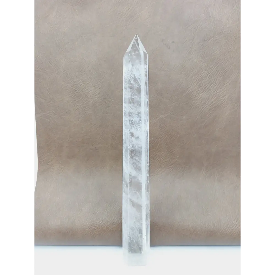 🤍✨ Clear Quartz Tower – Gorgeous Clarity and Amplifying Energy 🗼 - 5- 8’’ - Towers