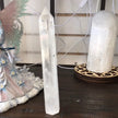 Huge Clear Quartz Tower – Gorgeous Clarity & Amplifying Energy 🤍✨ - 7 - 7.75’’ - Towers