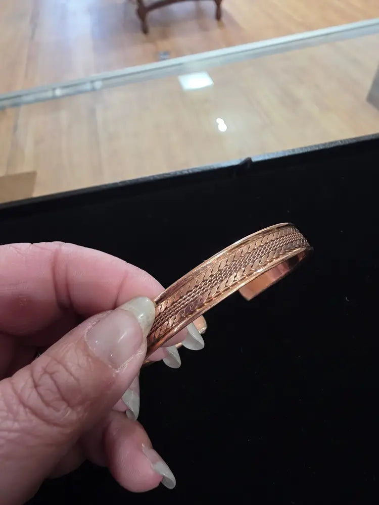 🧑✨ Copper Cuff Bracelet – Adjustable Roman Style for Timeless Wellness and Strength! 🏺 - 2 - Jewelry