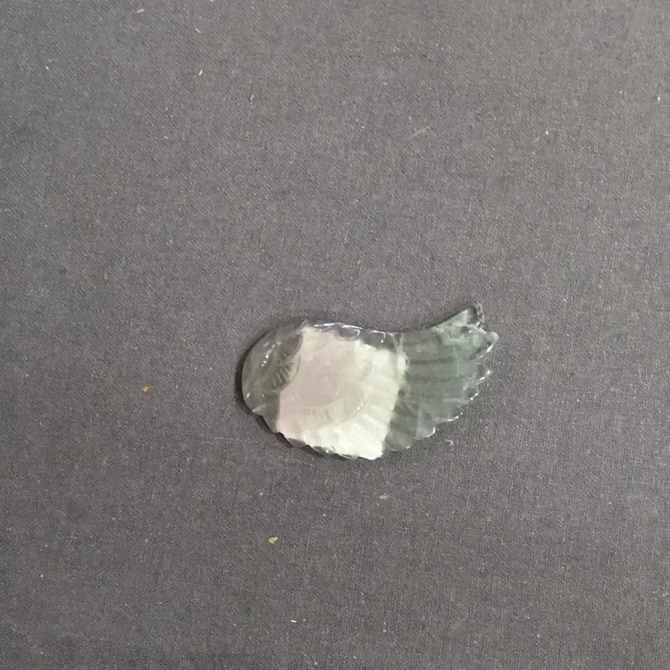 Crystal Angel Wings 2.5’’ – Guardian Angel Energy | The Mystical Moons - Green Fluorite - 9 - Carvings
