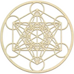 Crystal Grid - Merkaba Metatron’s Cube 6’’ - Grid Working