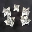 🔯✨ Crystal Merkabahs 1.5’’ – Ascension Protection and Sacred Geometry Magic! 🌟 - Clear Quartz 1 5/8’’ - Carvings