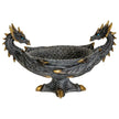 🐉🐉✨ Daring Double Dragon Bowl – Bold Power & Mystical Charm for Your Sacred Space! 🕯️ - Statues