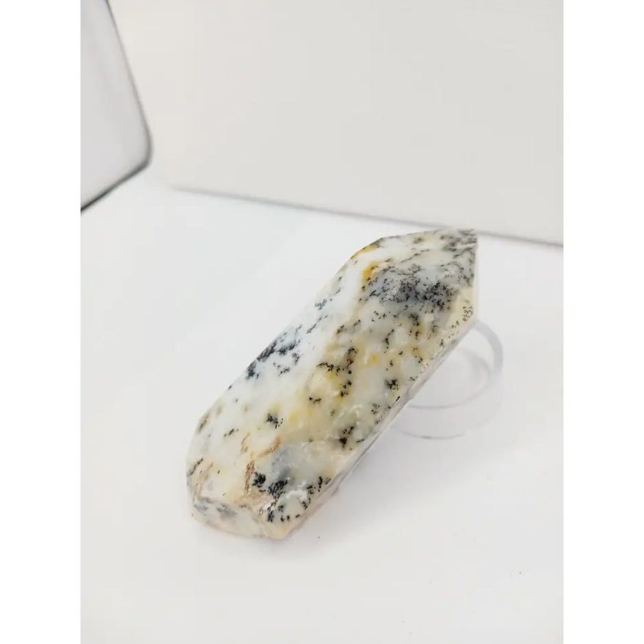 🤍🌿 Dendritic Opal Double Terminated – Growth Balance and Spiritual Connection ✨ - 1 - Towers