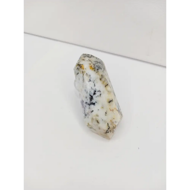 🤍🌿 Dendritic Opal Double Terminated – Growth Balance and Spiritual Connection ✨ - 1 - Towers