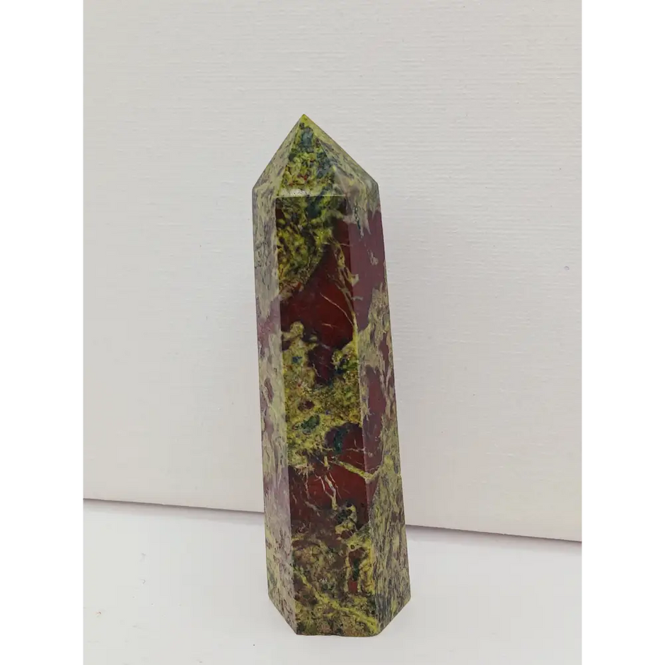 🐉❤️ Dragon’s Blood Jasper Tower Intuitive Pick – Courage Vitality and Empowerment ✨ - 3 - 3.5’’ - Towers