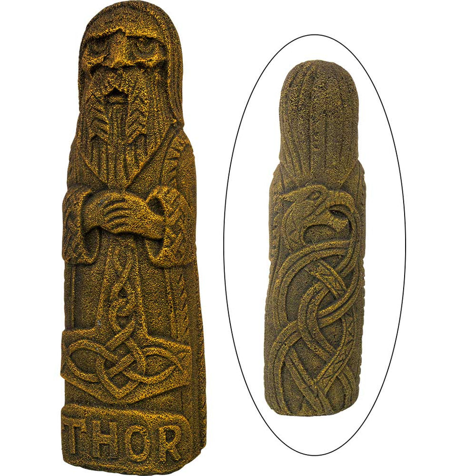 Thor Volcanic Stone Statue (10.5