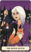 The Secret Oracle of the Green Witch (50 Cards + Illustrated Guidebook)