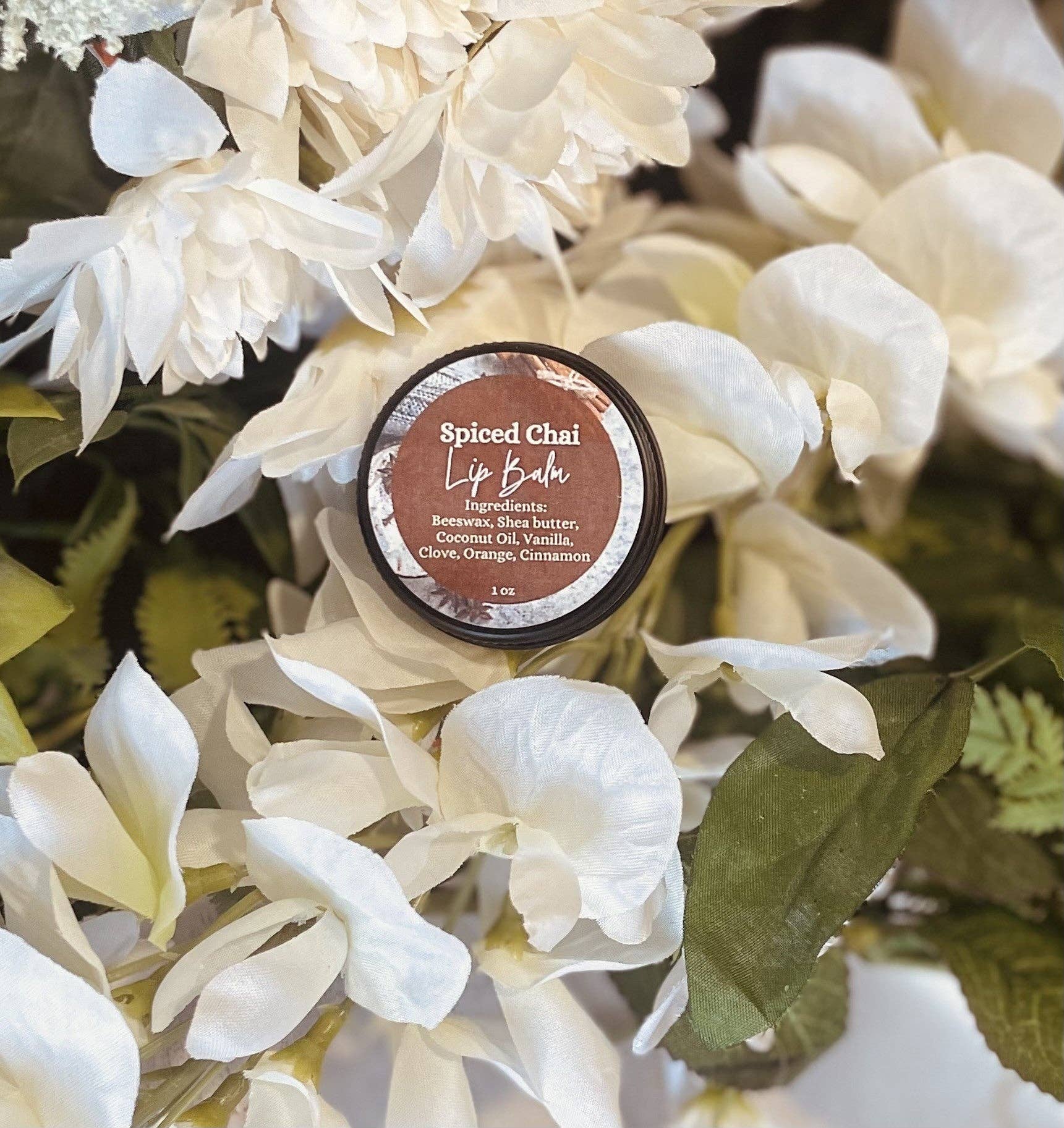 Natural Lip Balm: Sweet Orange – Botanical Lip Care .5oz Tin
