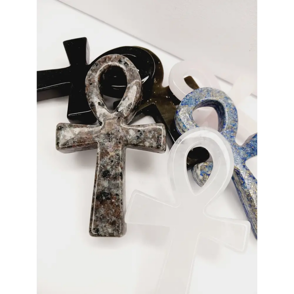 🔑✨ Egyptian Ankh Carvings 4–4.5’’ – Eternal Life Protection and Sacred Power 🌟 - Carvings