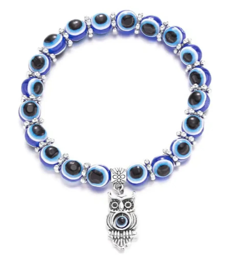 Evil Eye Bracelets - Owl - Jewelry