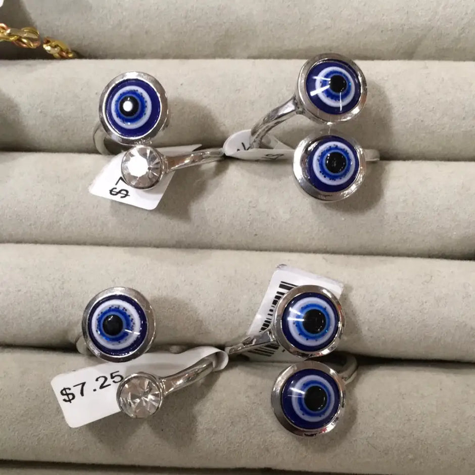 Evil eye rings- adjustable - Jewelry