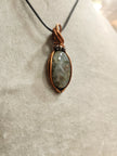 Exquisite Copper Wire Wrapped Stone Pendants - Labradorite. - Jewelry