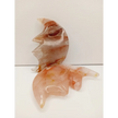 🌙🔥 Fire Quartz Moon Carving – Vitality Balance and Lunar Magic ✨ - Carvings