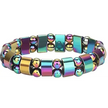 Flat Rainbow Hematite Bracelet - OMC BRACELETS
