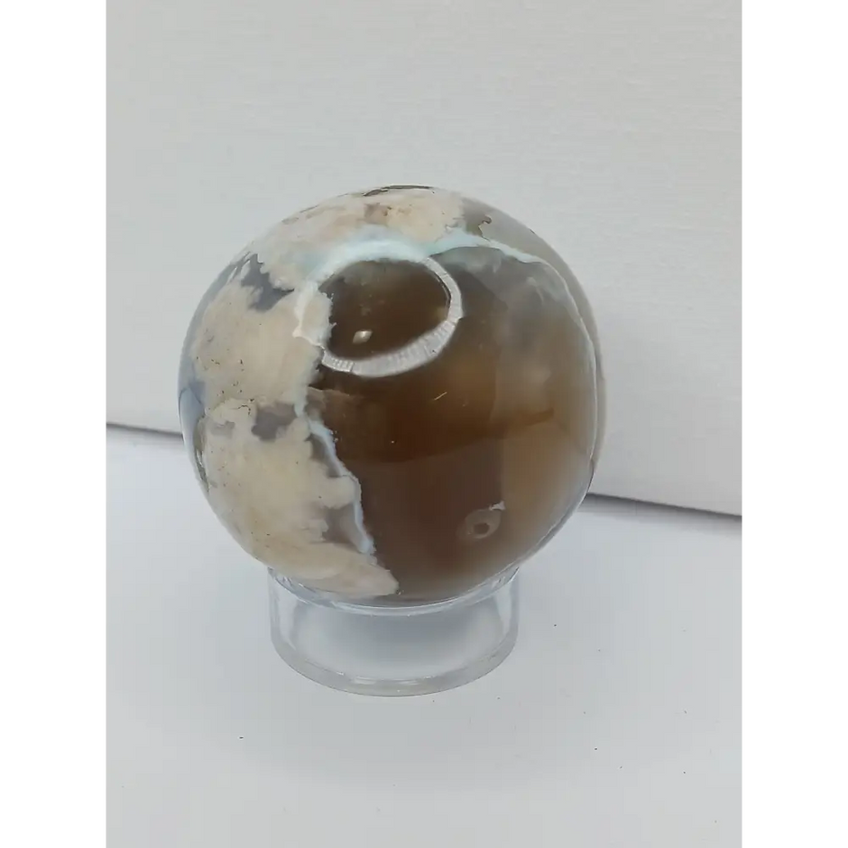 🌸✨ Flower Agate Sphere – Growth Joy and New Beginnings ✨🌸 - 1 - Spheres