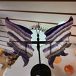 Fluorite Butterfly Slabs on Stand - Carvings