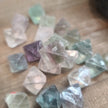 FLUORITE - OCTAHEDRONS - Tumbles