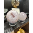 🌸💜 Gemmy Purple Flower Agate Spheres – Blossoming Beauty & Harmony! ✨ - Spheres