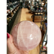 Giant Rose Quartz Sphere – Heart Chakra Healing Crystal | The Mystical Moons - Spheres
