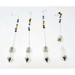 Glass Bottle Charm Pendulum with Chain - Pendulums & Mats