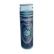 🕯️✨ Glass Pillar Ritual Candle – Meditation Ritual and Sacred Ambiance 🌙 - Triquetra - Candles & Accessories