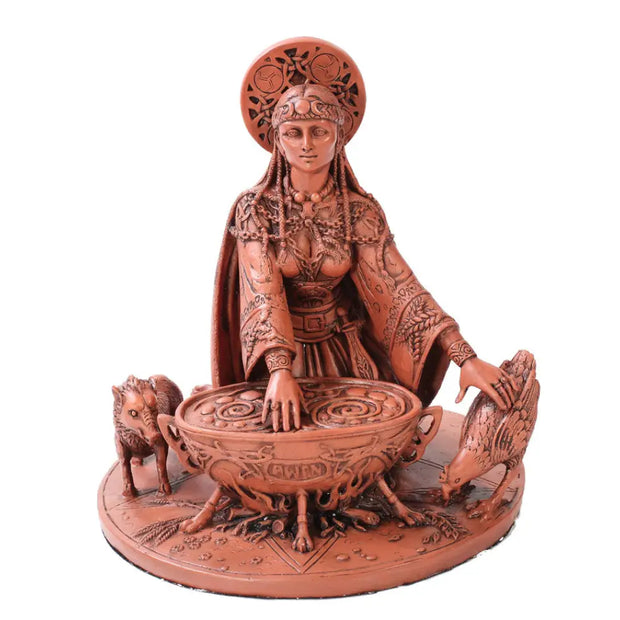 🌿✨ Goddess Cerridwen Statue – Transformation Wisdom and Celtic Magic! 🌙