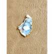 💙✨ Gold & Blue Chalcedony Druzy Pendant – Radiant Calm & Mystical Glam! 🌟 - Jewelry