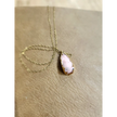 💖✨ Gold & Pink Aragonite Druzy Pendant on 18’’ Gold Chain – Heart Healing & Sparkling Magic! 🌟 - Jewelry