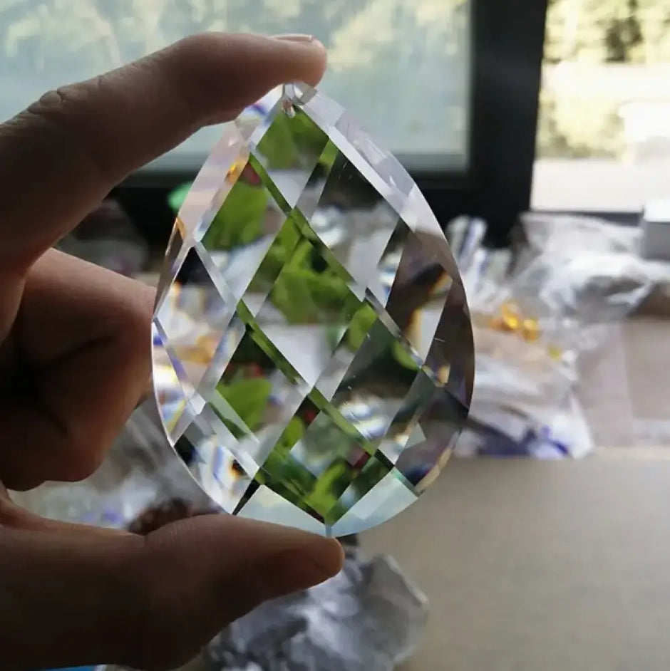 Gorgeous Window Suncatchers: Capture the Rainbows - 76mm Teardrop - Home Decor