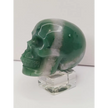 💚💀 Green Aventurine Skull – Luck Growth and Heart Healing 🌱 - Carvings