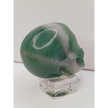 💚💀 Green Aventurine Skull – Luck Growth and Heart Healing 🌱 - Carvings