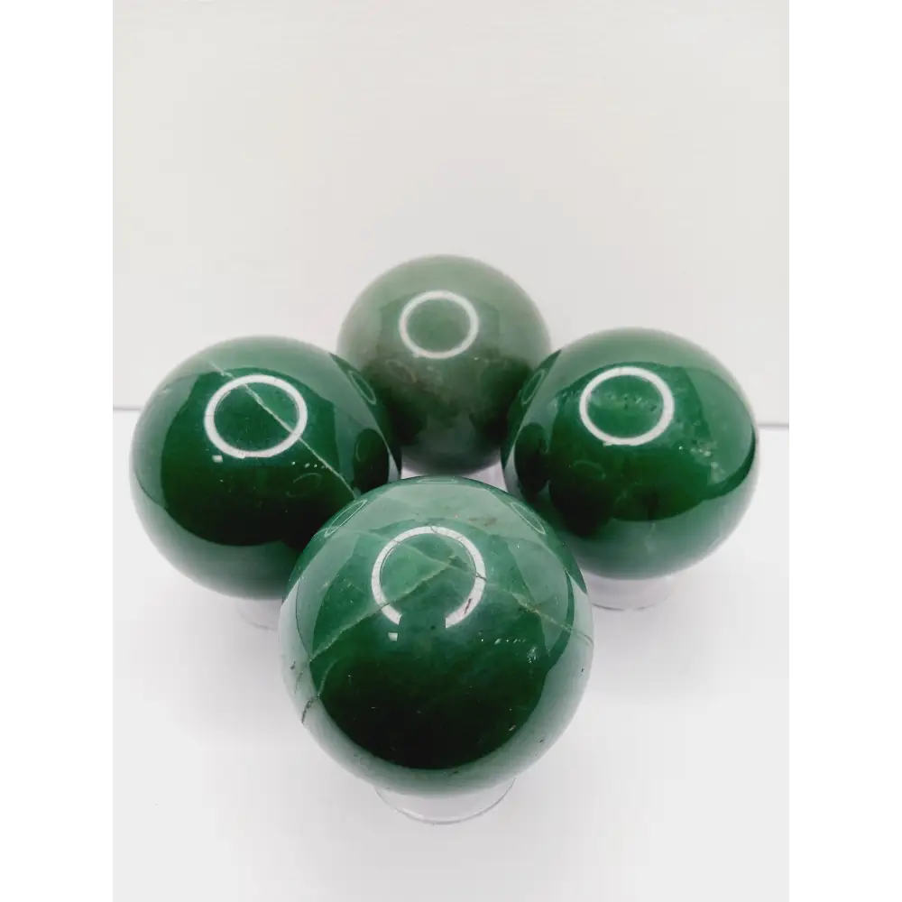 🍀✨ Green Aventurine Sphere – Luck and Growth 2.25’’ to 2.5’’ 🌱 - Spheres