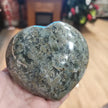Green Ibis Agate Hearts - 1 - Carvings