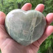 Green Moonstone Hearts - 1 - Carvings