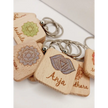 🌈 Handmade Wooden Chakra Keychains 🌈