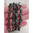🖤✨ Hematite Bracelet – Cube Moon or Tree for Grounding and Balance 🌑 - Tree