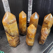 🌟💛 Hematoid Golden Healer Quartz Towers – Healing Energy & Empowerment! 🗼 - Towers