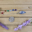 HEXAGON POINTED PENDULUM W/CHACKRA CHAIN - SODALITE - Pendulums & Mats