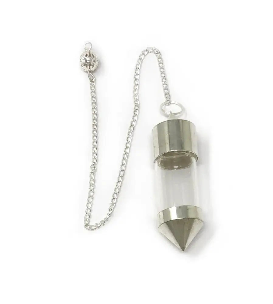 🫙✨ Jar Pendulums with 9’’ Chakra Chain – Versatile Energy Custom Magic and Intuitive Divination! 🔮 EMPTY Pendulums &