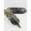 🪶✨ Labradorite Feather – Magic Protection and Spiritual Awakening 🌈 - Carvings