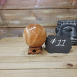 Large Honey Calcite Sphere - 11. Honey Calcite Sphere - 3 1/4’’ - Spheres