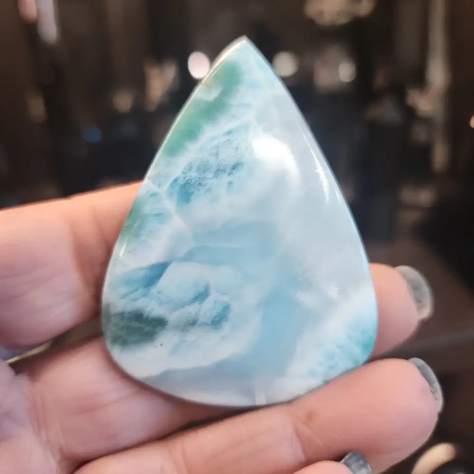 Larimar Cabochons - 1 - Jewelry
