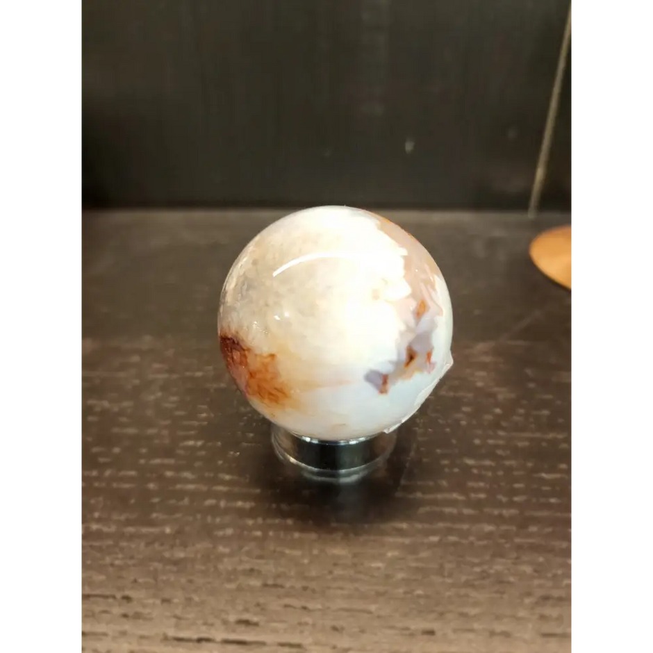 🌸💜 Lavender Cherry Blossom Agate Spheres – Tranquility Growth & Inner Beauty! ✨ - 12 - Spheres