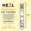 🕯️🌿 Lavender Spearmint & Peppermint Beeswax Ear Candles – 2-Pack – Refresh Relax & Soothe! ✨ - Candles & Accessories