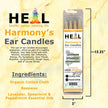 🕯️🌿 Lavender Spearmint & Peppermint Beeswax Ear Candles – 2-Pack – Refresh Relax & Soothe! ✨ - Candles & Accessories