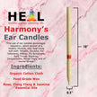 🕯️💗 Love Ear Candles by Doc Harmony – 2-Pack – Heart-Centered Relaxation & Self-Care! ✨ - Candles & Accessories