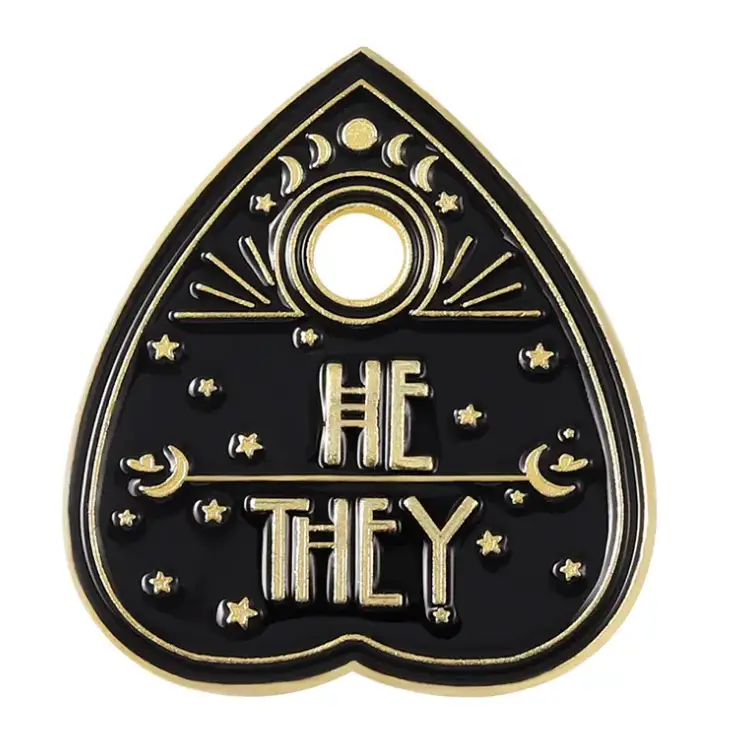 BROOCH LAPEL ENAMEL Magical Pins Pin (Page 1) - Ouija-2 - Clothing & Apparel